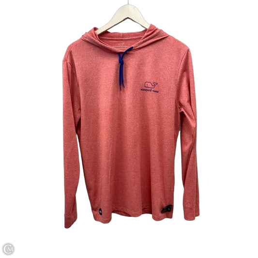 Top Long Sleeve By Vineyard Vines In Red, Size: S