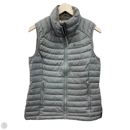 Vest Puffer & Quilted By Columbia In Grey, Size: M