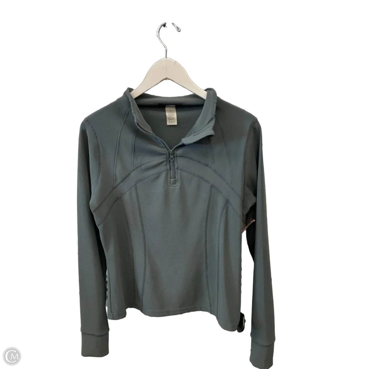 Athletic Jacket By Clothes Mentor In Grey, Size: M