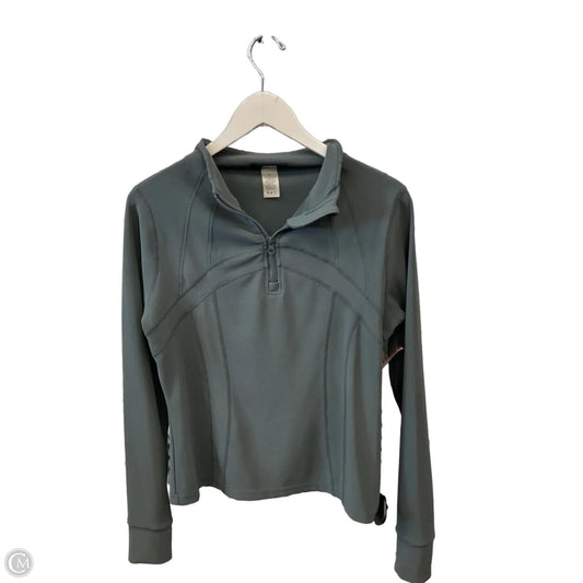 Athletic Jacket By Clothes Mentor In Grey, Size: M