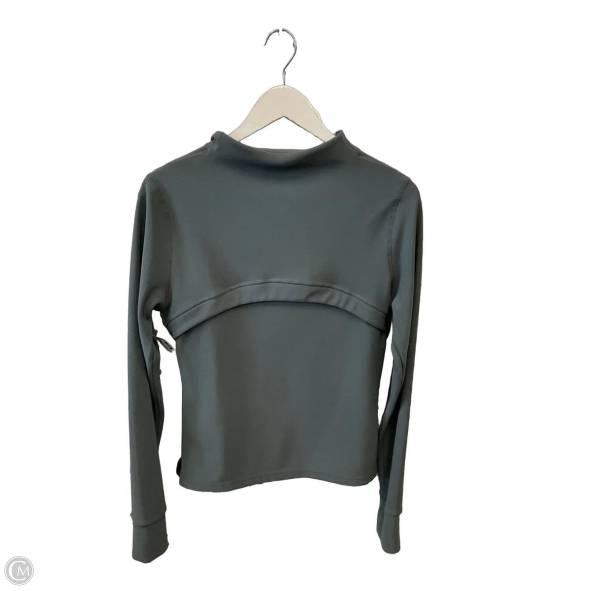Athletic Jacket By Clothes Mentor In Grey, Size: M