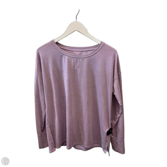 Top Long Sleeve By Gapfit In Purple, Size: S