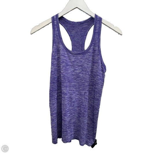 Athletic Tank Top By Lululemon In Purple, Size: S