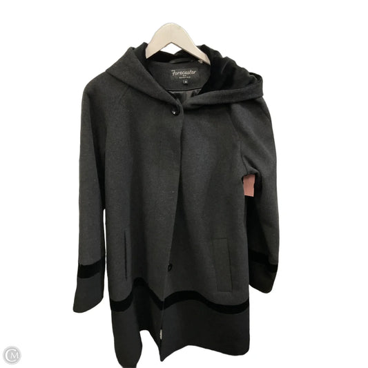 Coat Peacoat By Clothes Mentor In Black, Size: M