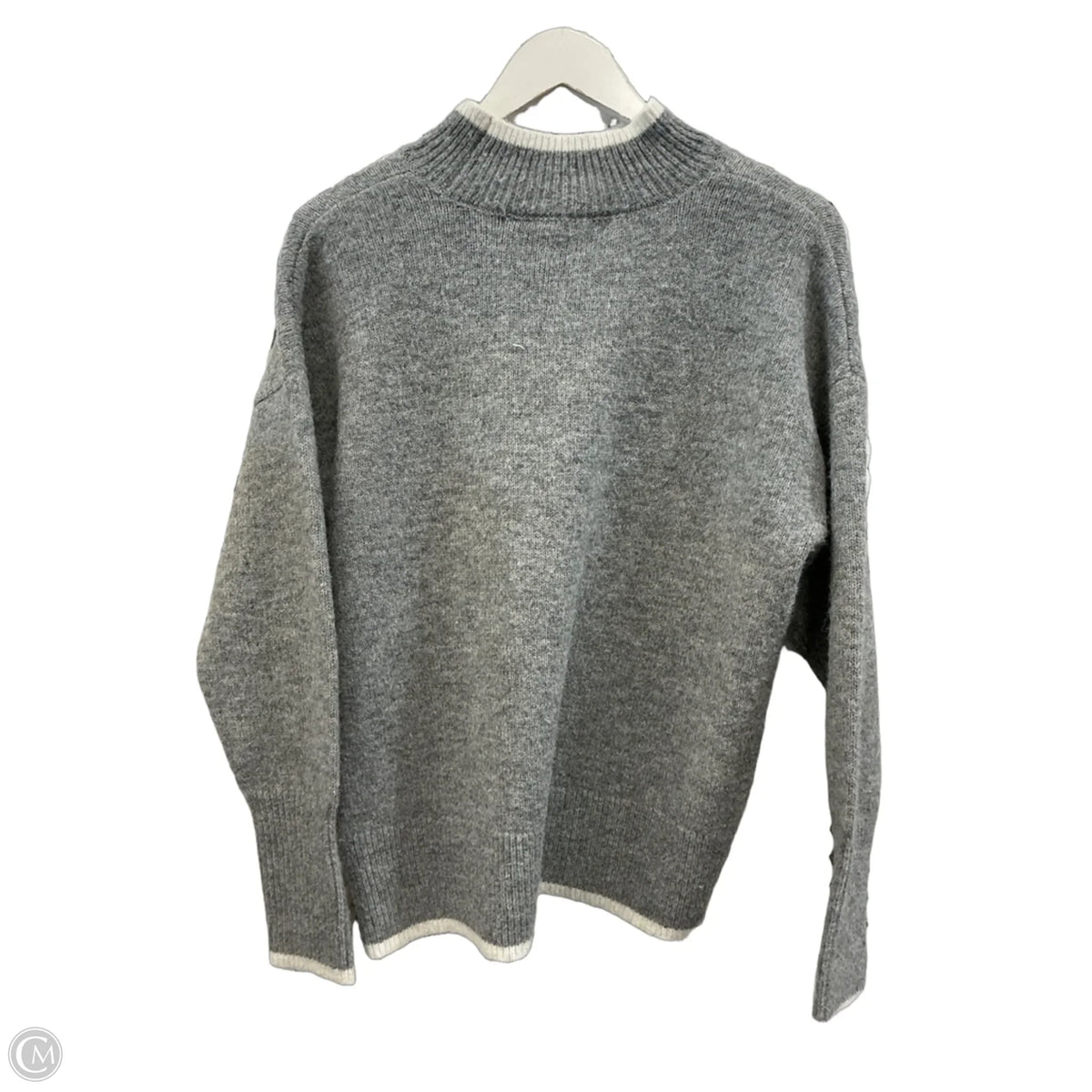 Sweater By Max Studio In Grey, Size: M