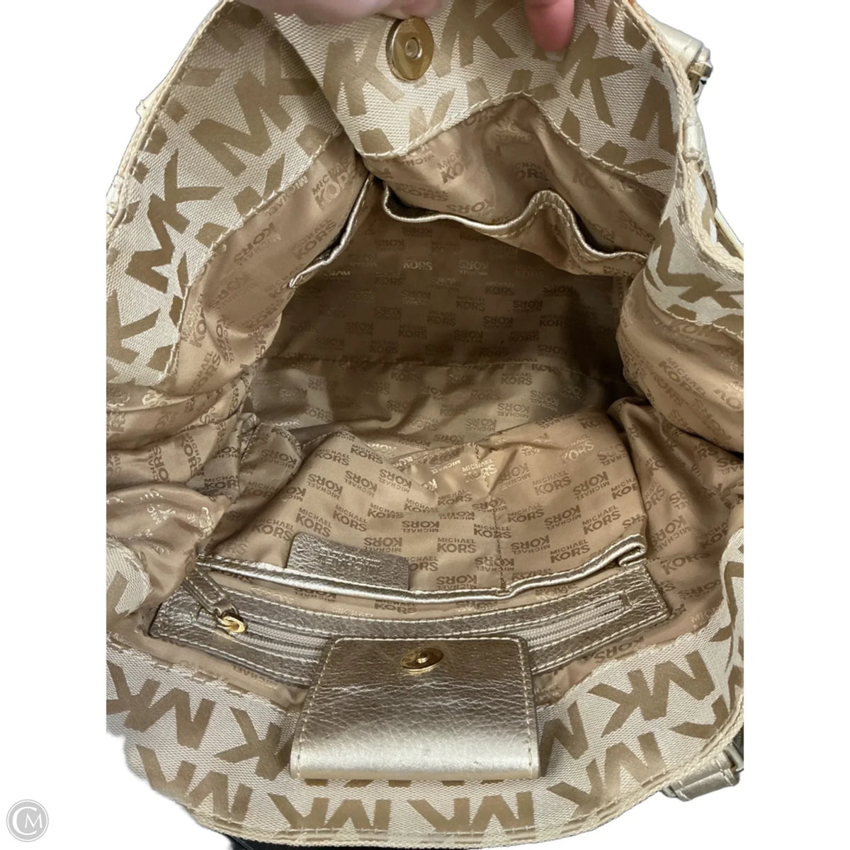 Tote Designer By Michael Kors, Size: Medium