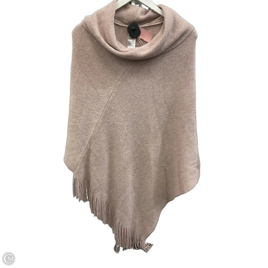 Poncho By Chicos In Pink, Size: Osfm