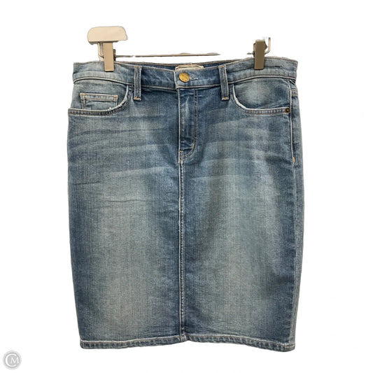 Skirt Midi By Current/elliott In Blue Denim, Size: 10