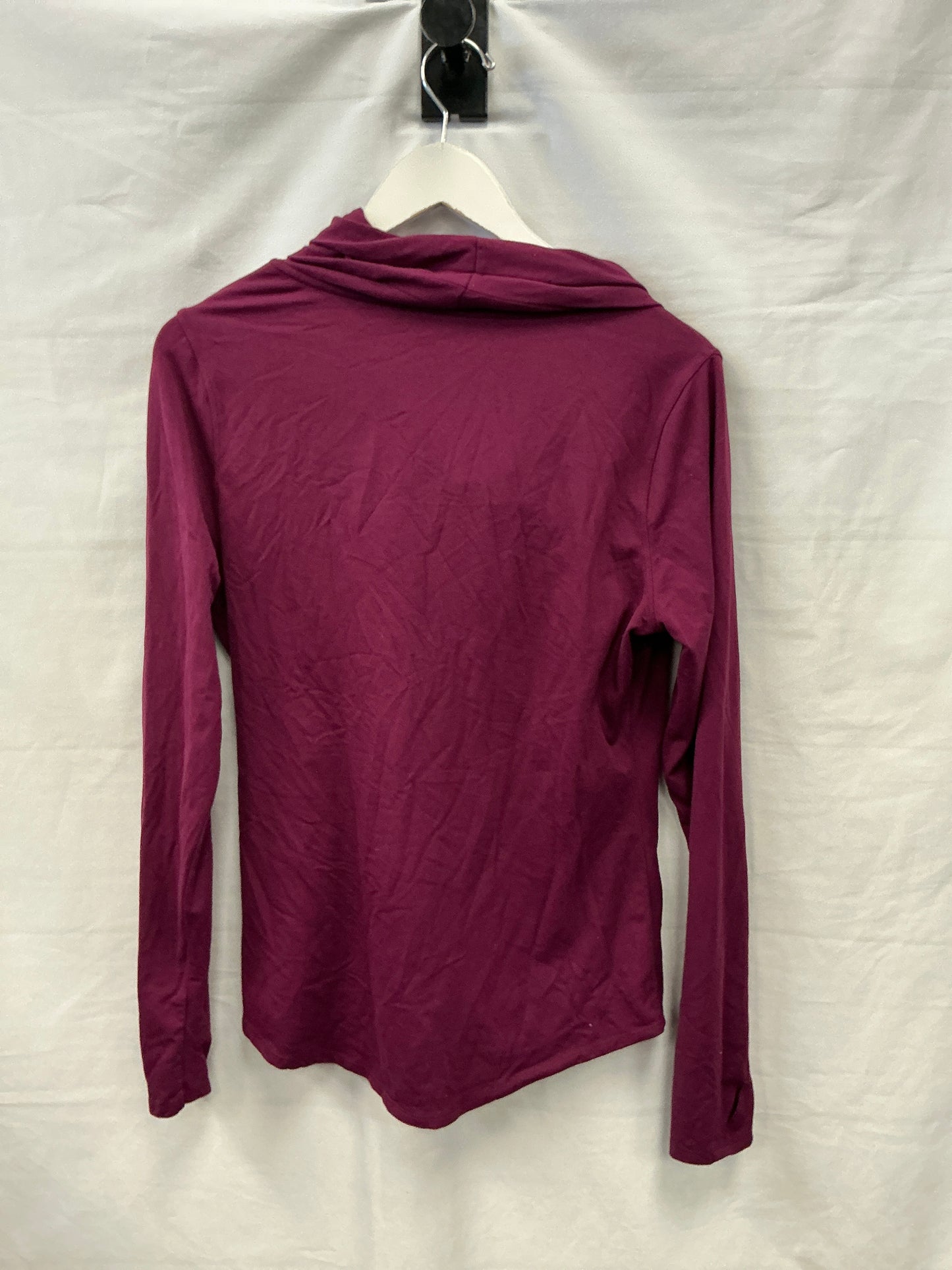 Top Long Sleeve By Athleta In Purple, Size: M