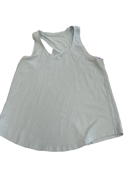Athletic Tank Top By Lululemon In Grey, Size:M