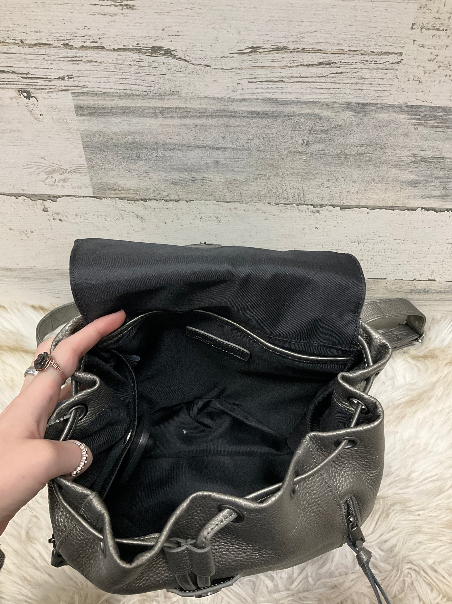 Backpack Leather By Clothes Mentor  Size: Large