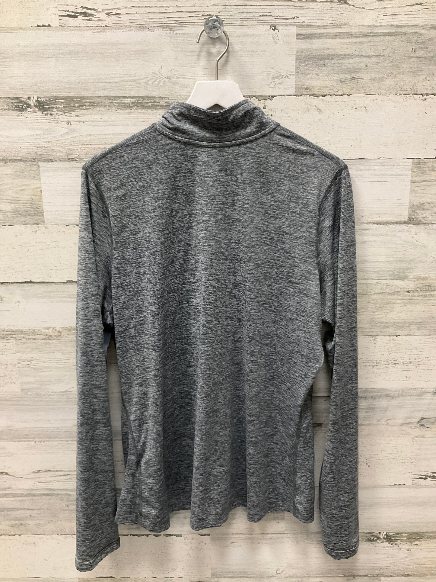 Athletic Top Long Sleeve Collar By Nike Apparel  Size: Xl