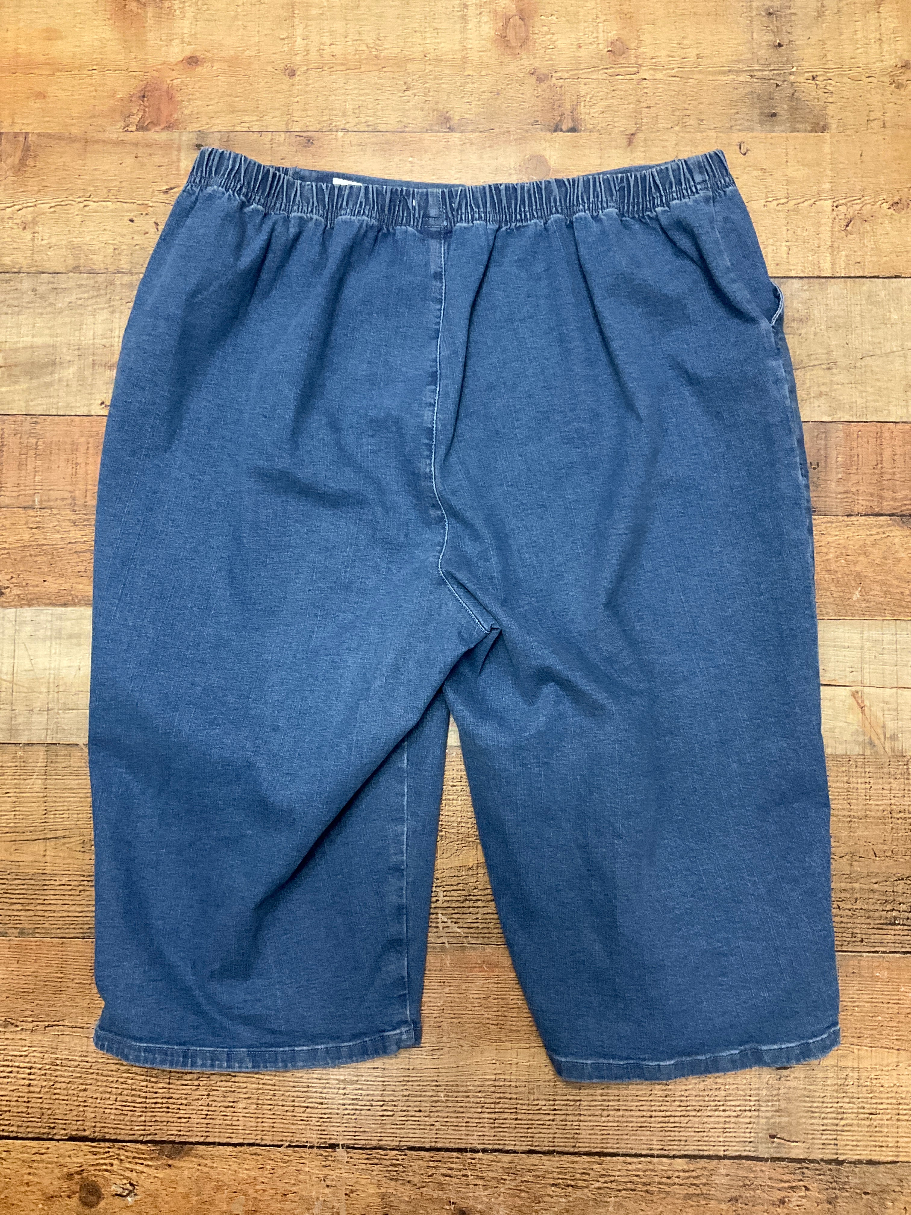 Croft and barrow deals denim capris