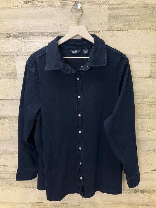 Jacket Shirt By Lands End  Size: 3x