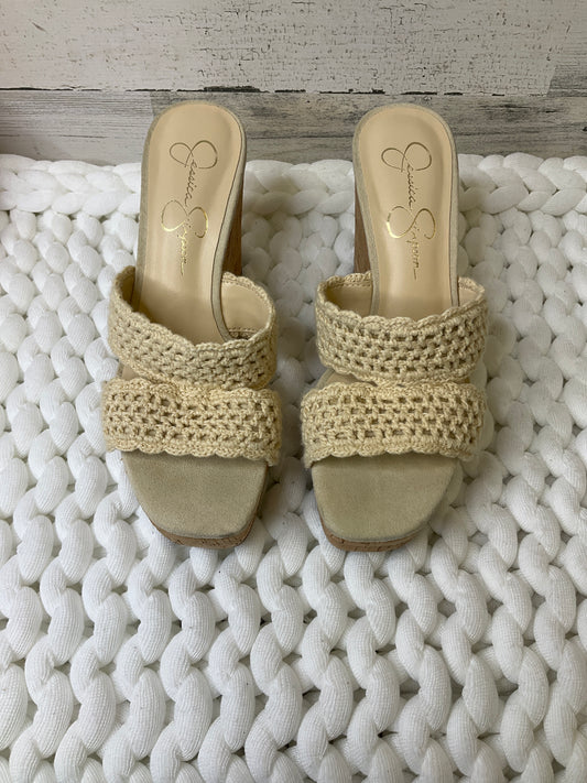 Sandals Heels Wedge By Jessica Simpson  Size: 8