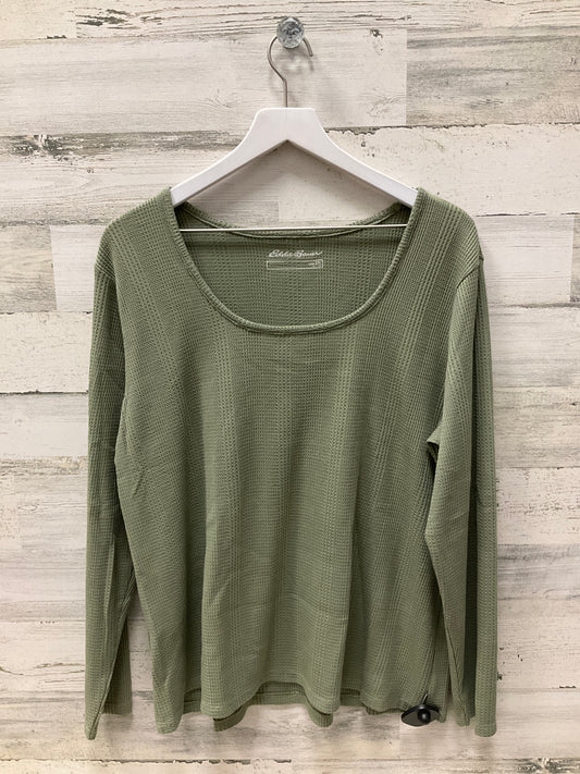 Top Long Sleeve By Eddie Bauer  Size: 2x