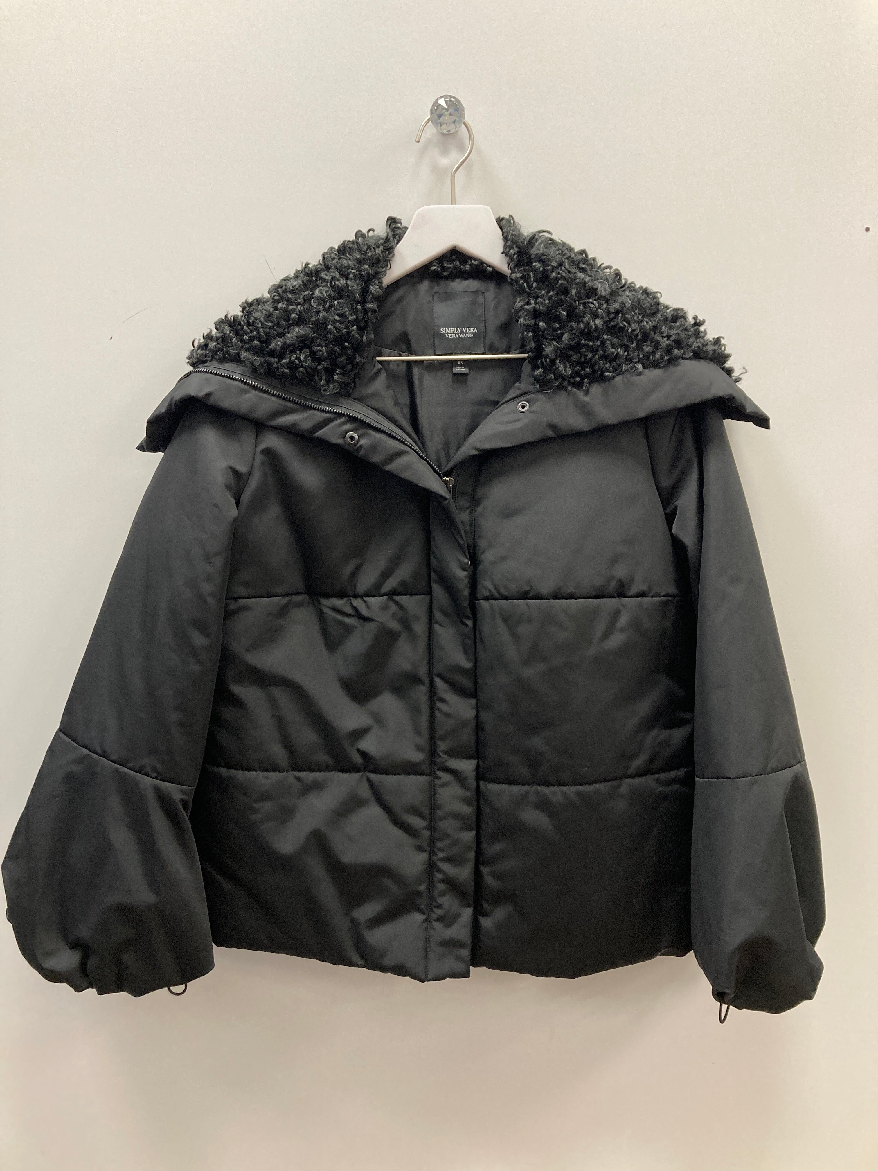 Vera wang puffer sales coat