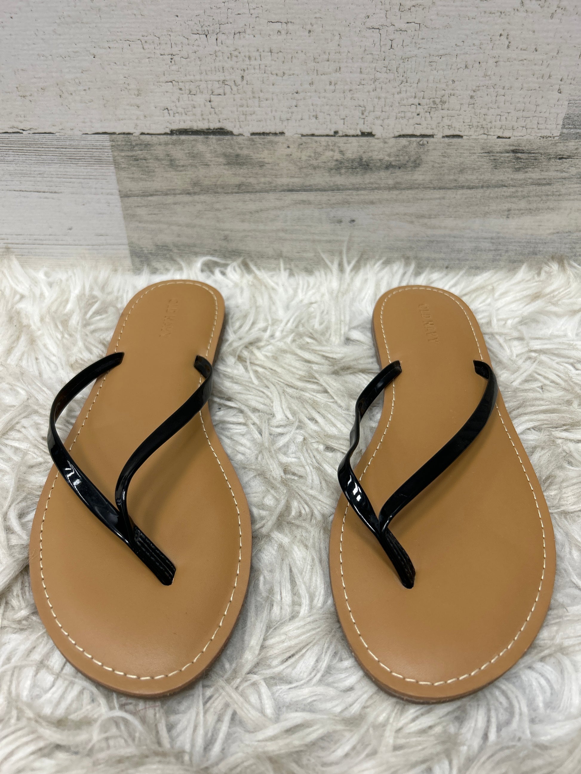 Brown old navy flip flops Clearance