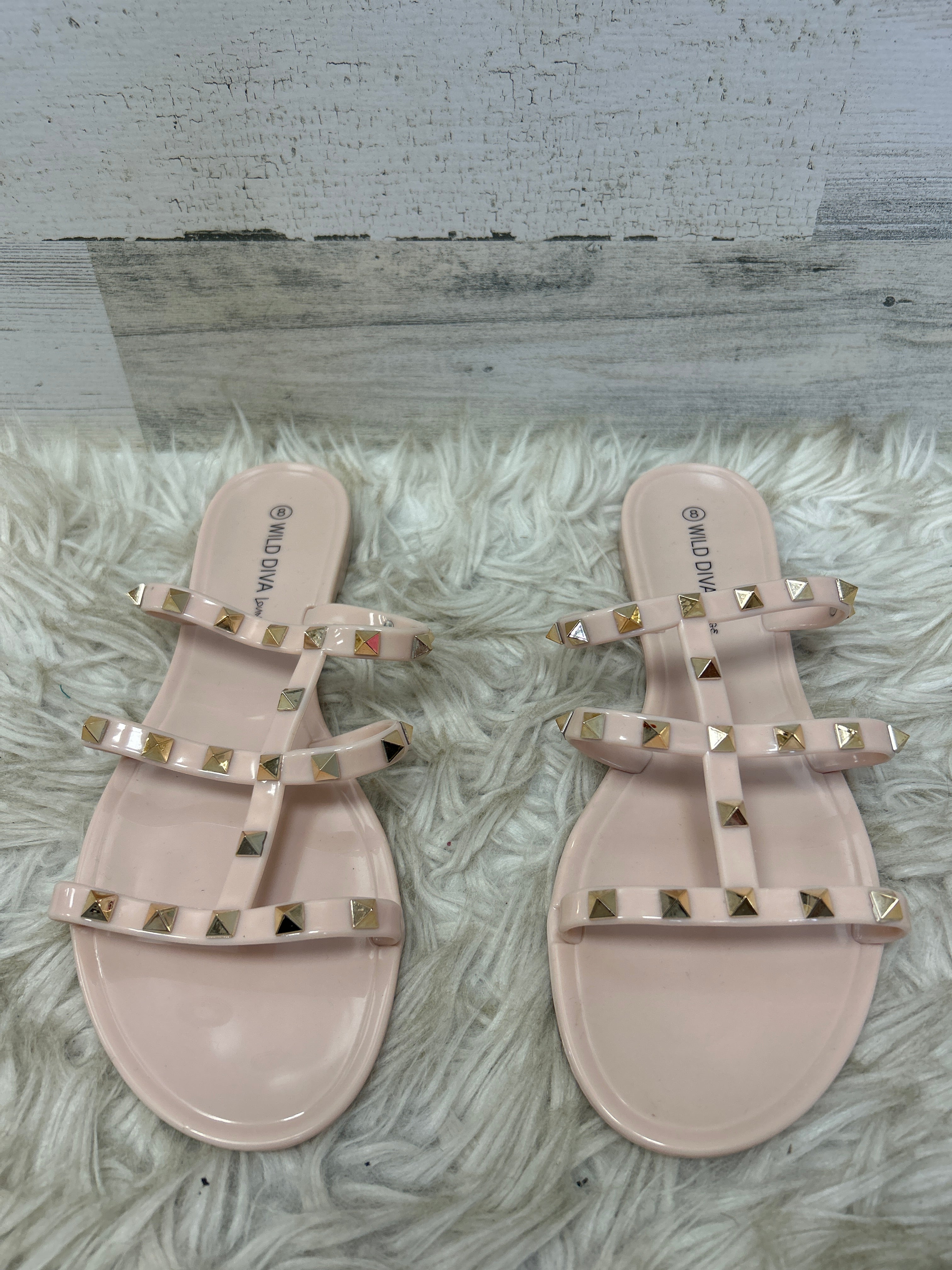 Wild diva clearance jelly sandals